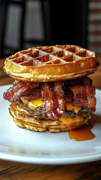 waffle-burger