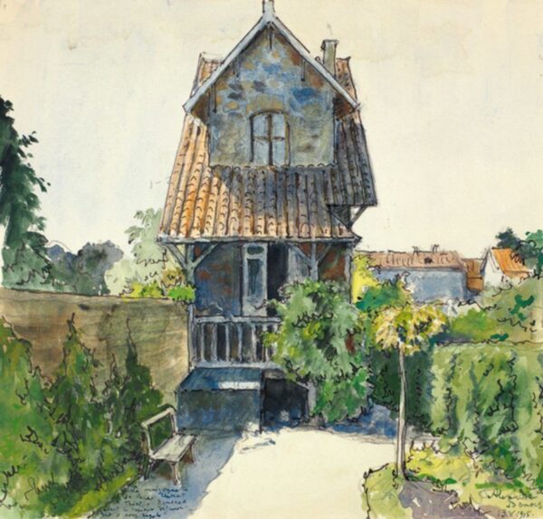Alexandre-Benois-Garden-Of-La-Kayle-1945